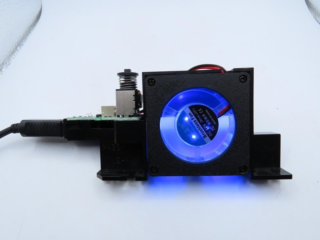 Nintendo Gamecube LED BLUE Lights Fan Assembly Blue Light Modification ...