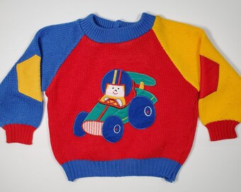 primary colors sweater