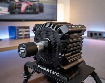 Support Fanatec CSL DD / DD Pro pour Playseat Evolution et Challenge | Adaptateur d'inclinaison pour volant de simulation de course