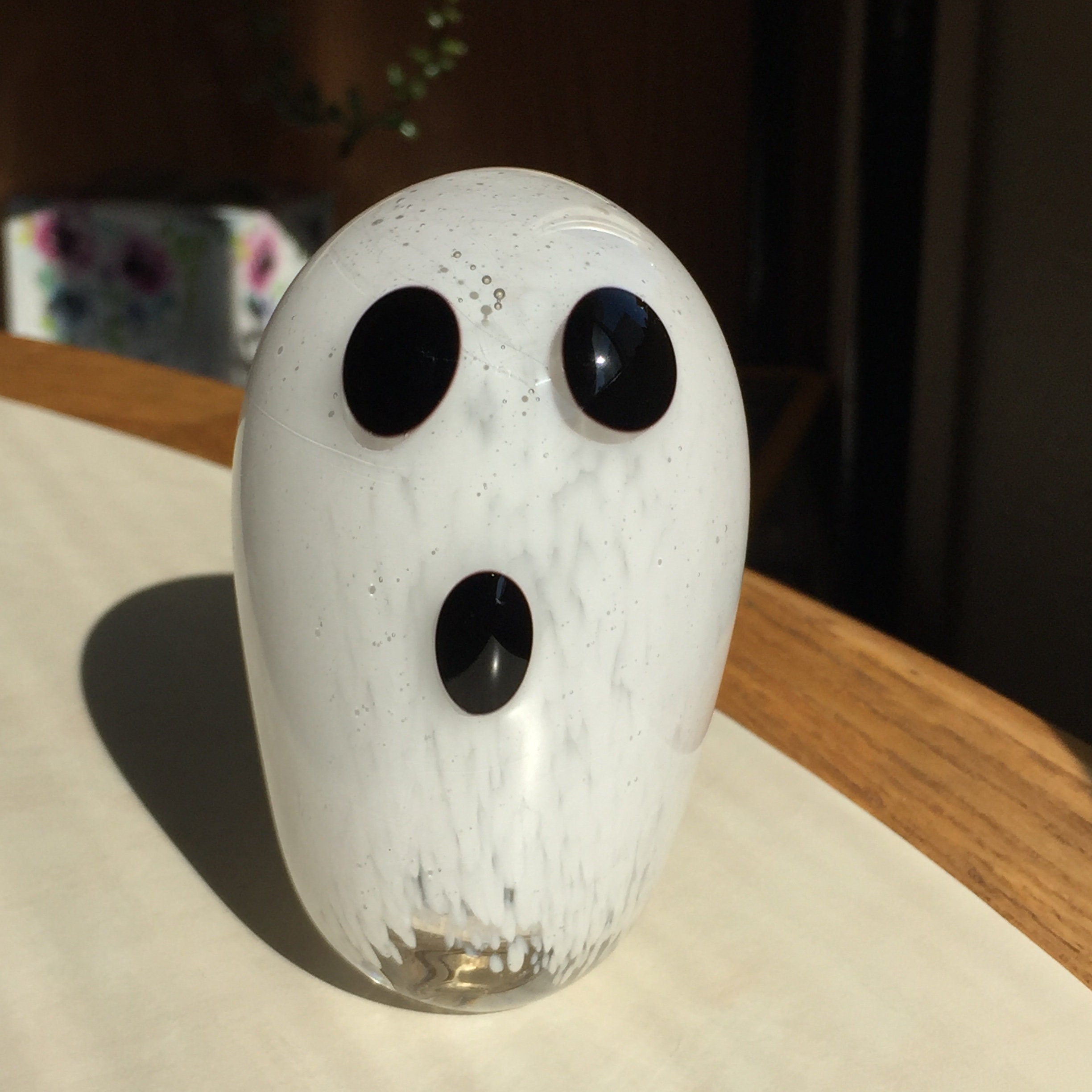 Hand Blown Art Glass Ghost Small Classic Ghost sculpture | Etsy
