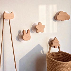 Woodland Nursery, Drawer Handles, Drawer Knobs, Nursery Decor, Wall Coat Hooks, Baby Shower Gift, Wooden Cabinet Knobs, Kids Room Decor