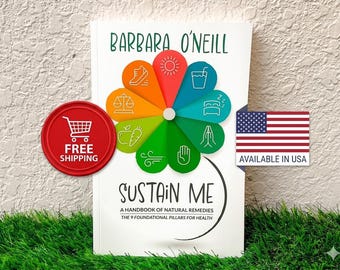 New “Sustain Me” by Barbara O’Neill – Sealed Book | Fast & Free USA Shipping