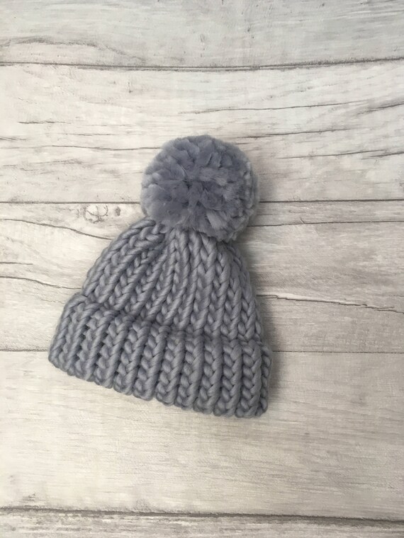 newborn baby bobble hat