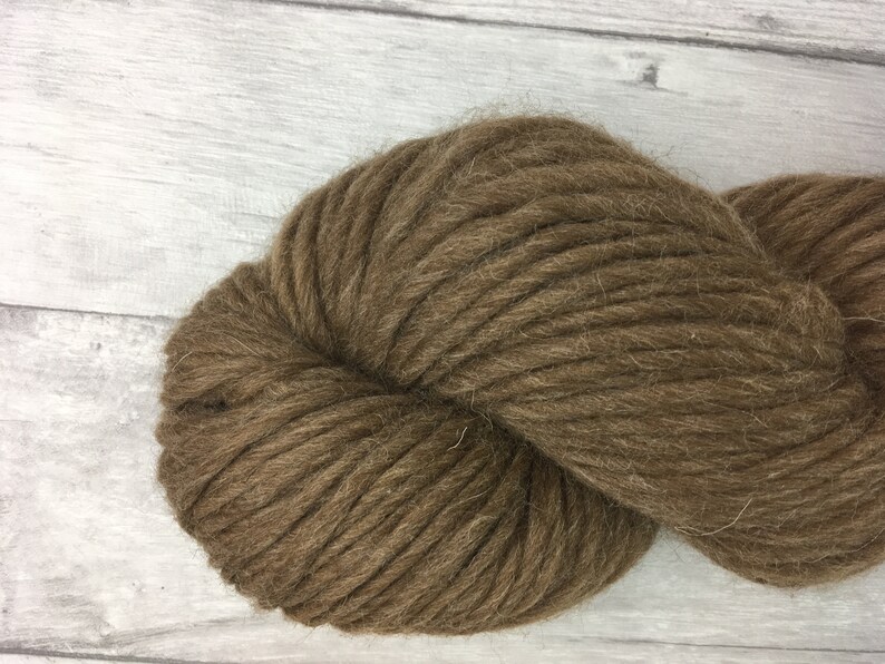 Brown Shetland Natural Wool Yarn Undyed Yarns Scottish Etsy