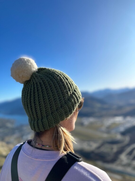 Mens chunky 2025 bobble hat