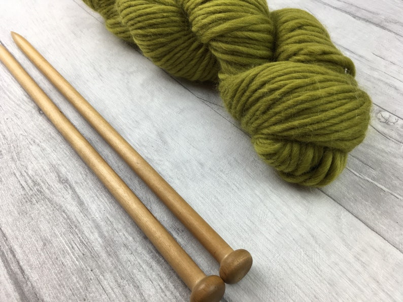 Moss Green Soft Merino Wool Yarn Super Bulky Yarns Chunky Etsy