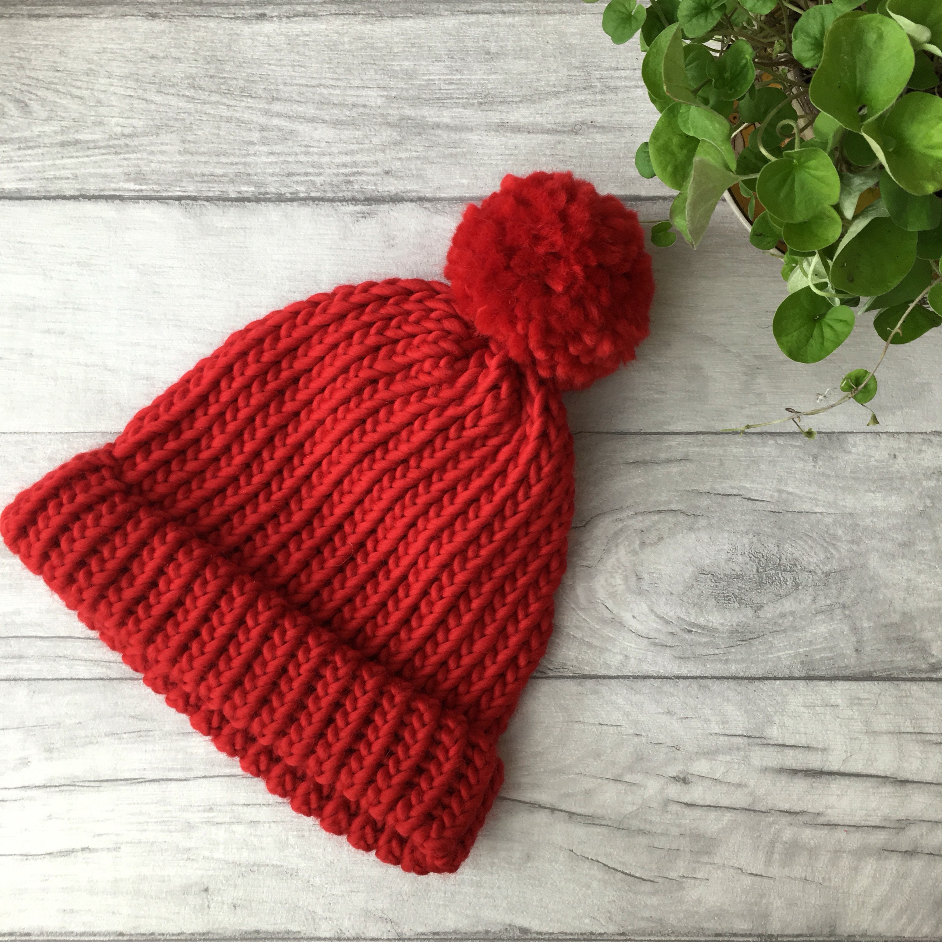 Red Knitted Hat, Bobble Hat, Chunky Knit Accessories, Red Knit Hat, Hats for Women, Knitted Beanie Hat Men - Etsy Red Knitted Hat, Bobble Hat, Chunky Knit Accessories, Red Knit Hat, Hats for Women, Knitted Beanie Hat Men - Etsy