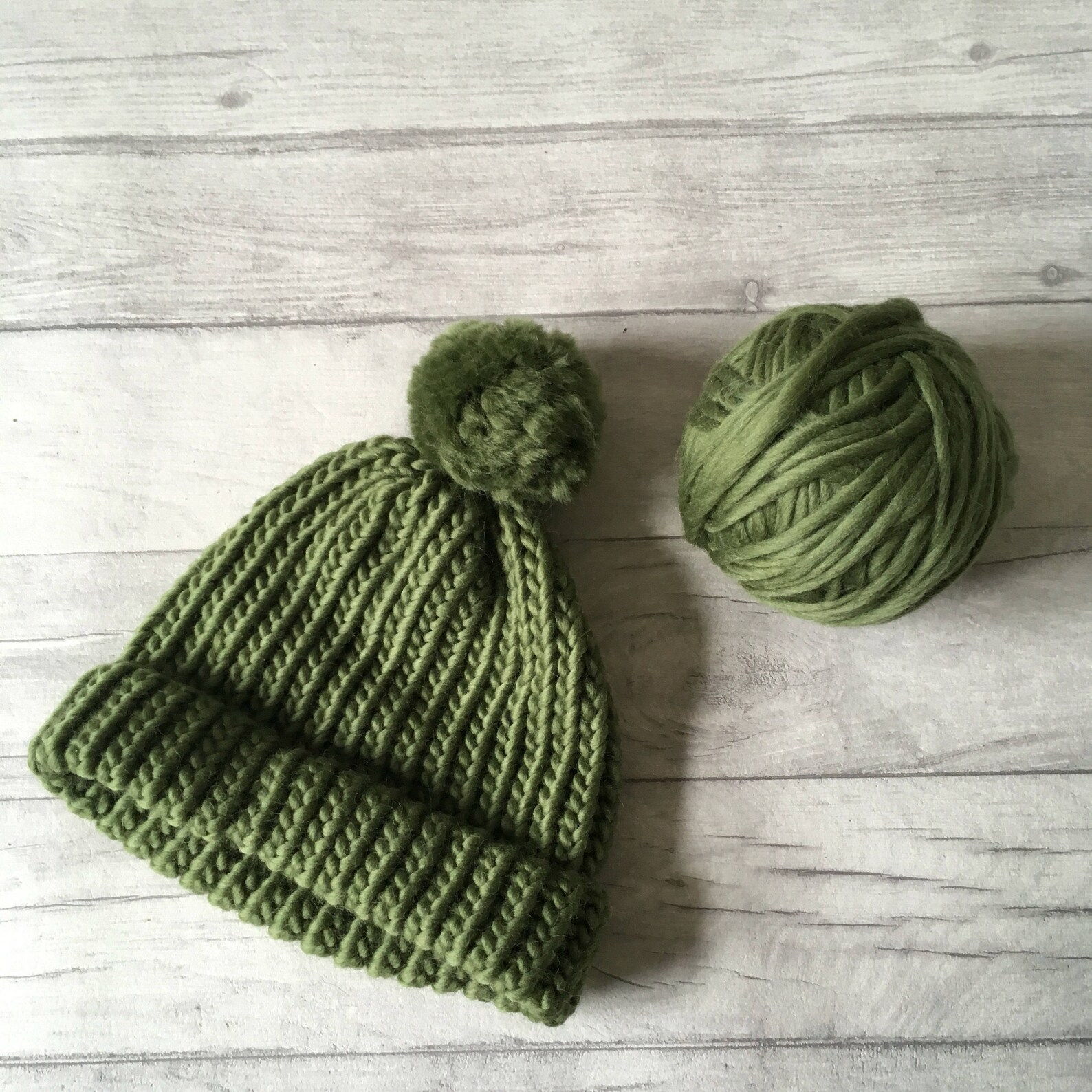 Olive Green Knit Hat Wool Knitted Hat Winter Knitwear Knit Etsy UK