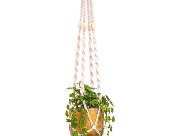 Macrame planter kit, make your own craft kits, macrame plant hanger, indoor plants craft kit, macrame wall hanging