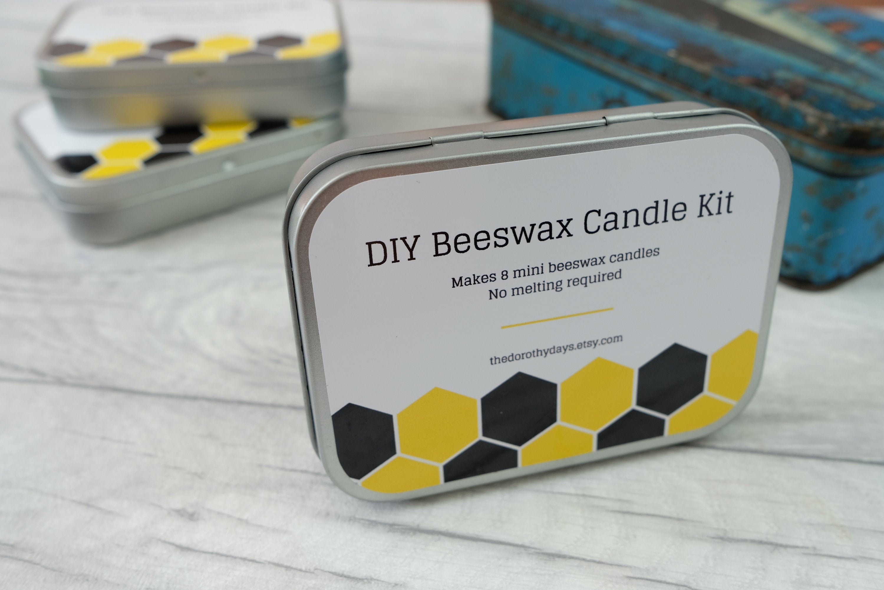 SECONDS Beeswax Candle Kit Etsy UK