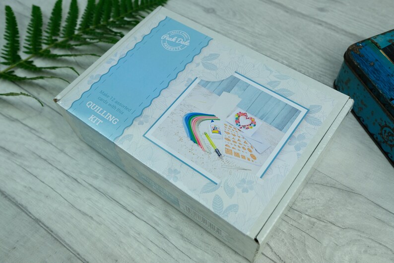 DIY Paper quilling craft kit, paper craft kit, make your own cards image 6