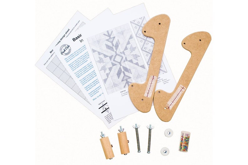 Weefgetouw Kit - Houten Handweefgetouw Met Riem Voor Armband