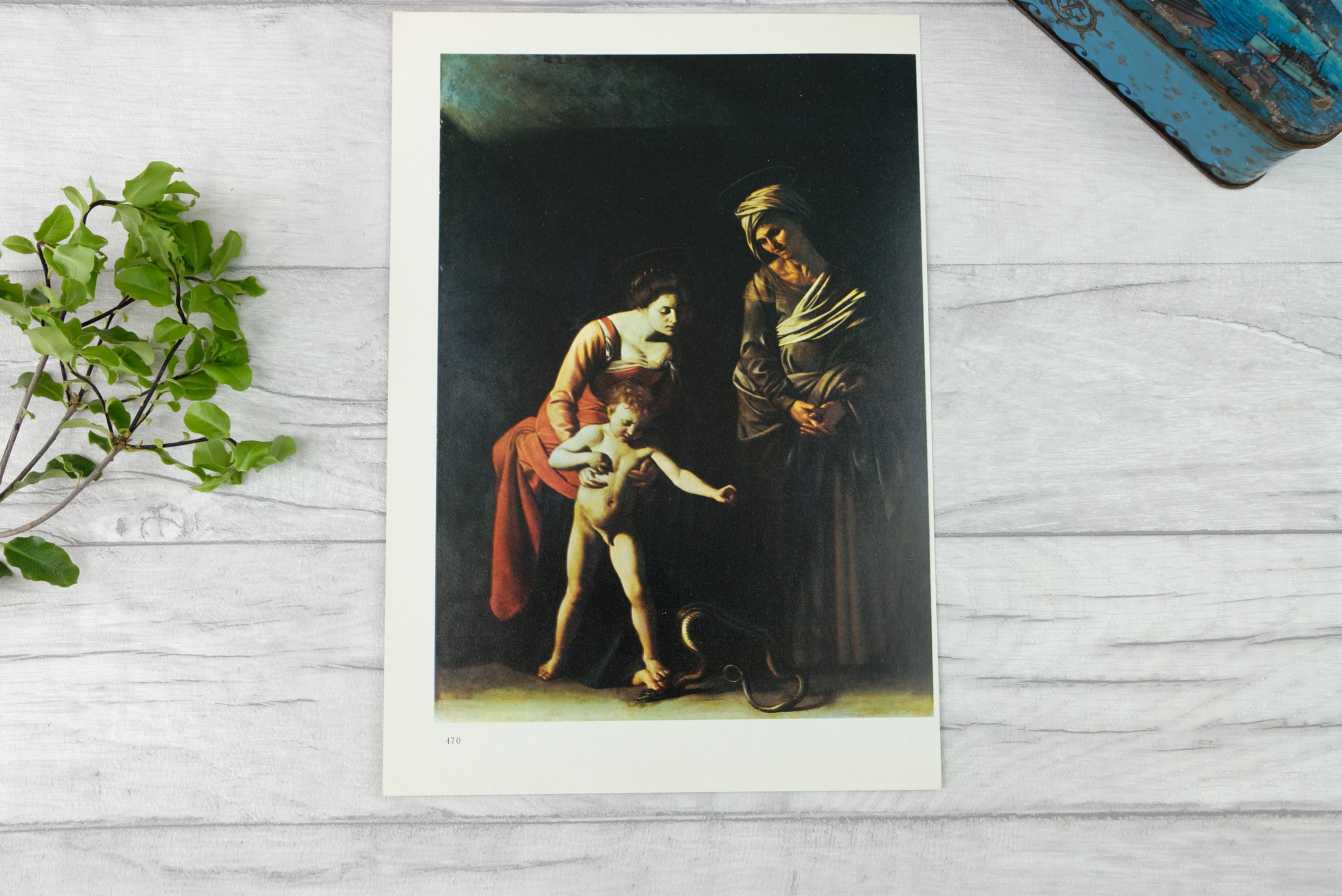 Madonna Child and St Anne by Caravaggio - Famous Art Print - Etsy UK