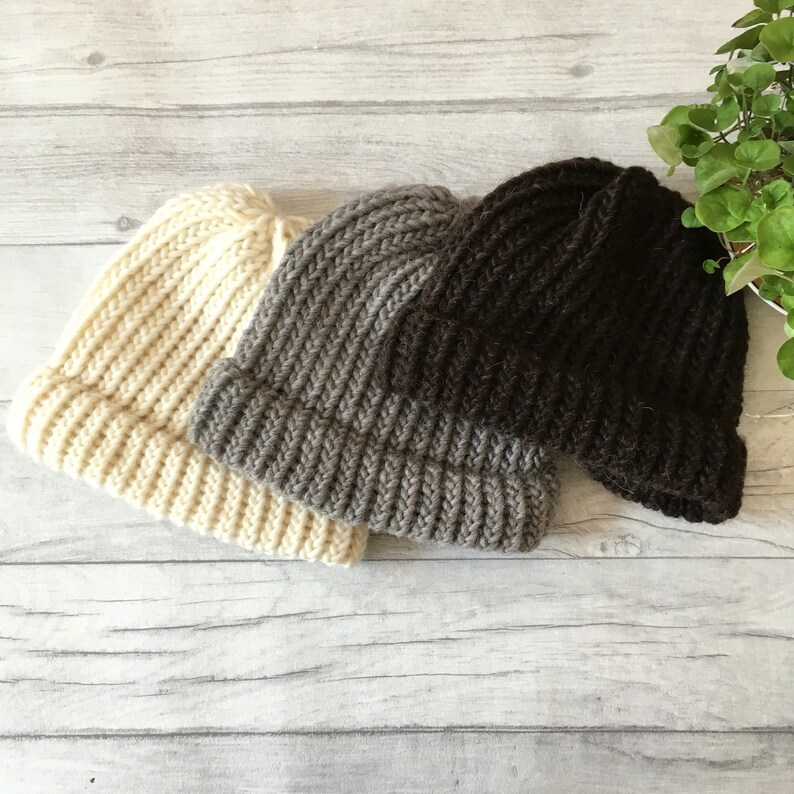 Shetland wool knitted hat valentine accessories gift for him, fashion gift, gift for kid, winter clothing, kids gift valentine clothing image 6