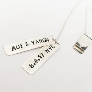 Personalisierte Lesezeichen Handgestempelt Alpaka Silber Lesezeichen Name Lesezeichen Metall Lesezeichen personalisiertes Geschenk für ihn