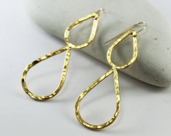 Dangle drop earrings long dangle earrings gold drop dangle earrings