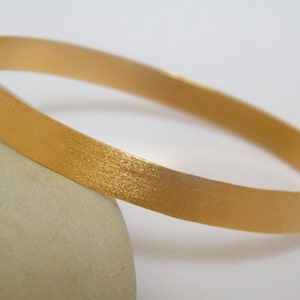 Thin gold bangle elegant gold bracelet  textured gold bangle stackable gold bracelet