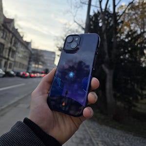 Funda fina para iPhone – Diseño Outer Wilds