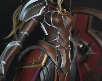 Leona Resin Figure, 1/8 Scale Display Statue, League of Legends Inspired