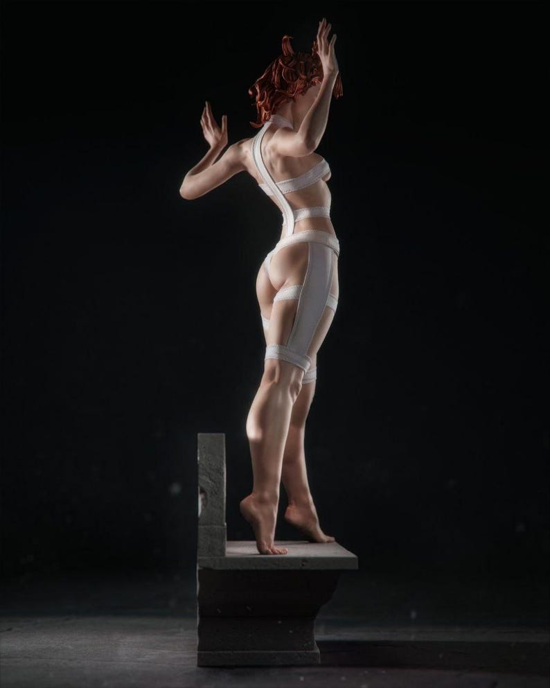 Leeloo Fifth Element Resin Figure – 1/8 1/6 Scale 3D Printed Fan Art Statue | Collector Gift image 5