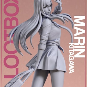 Marin Kitagawa — My Dress Up Darling | 1/8 1/6 Scale Resin Figure | Unpainted or Hand-Painted | 3D Printed Fan Art | Collector Gift image 1