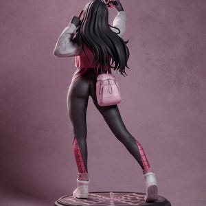 Spider-Girl — Spider-Man / Marvel Comics | Figurine en résine à l'échelle 1/8 1/6 | Non peint ou peint à la main | Fan art imprimé en 3D | Cadeau de collection image 2