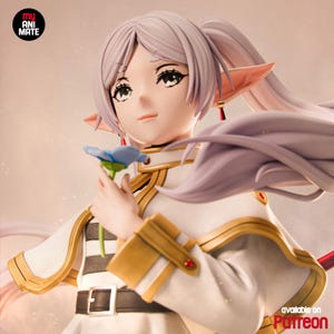 Frieren: Beyond Journey's End Resin Figure – 1/8 1/6 Scale 3D Printed Fan Art Statue | Collector Gift image 5