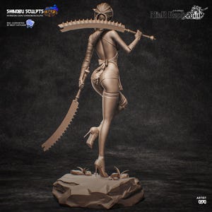 Shinobu Kocho — Demon Slayer | 1/8 1/6 Scale Resin Figure | Unpainted or Hand-Painted | 3D Printed Fan Art | Collector Gift image 4