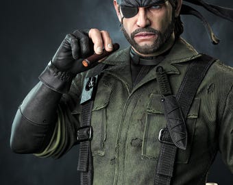 Big Boss: Metal Gear | Harsfiguur schaal 1/8 1/6 | Ongeverfd of handgeschilderd | 3D-geprinte fanart | Verzamelaarscadeau