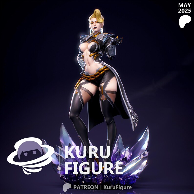 Emma Frost — Marvel | 1/8 1/6 Scale Resin Figure | Unpainted or Hand-Painted | 3D Printed Fan Art | Collector Gift image 8