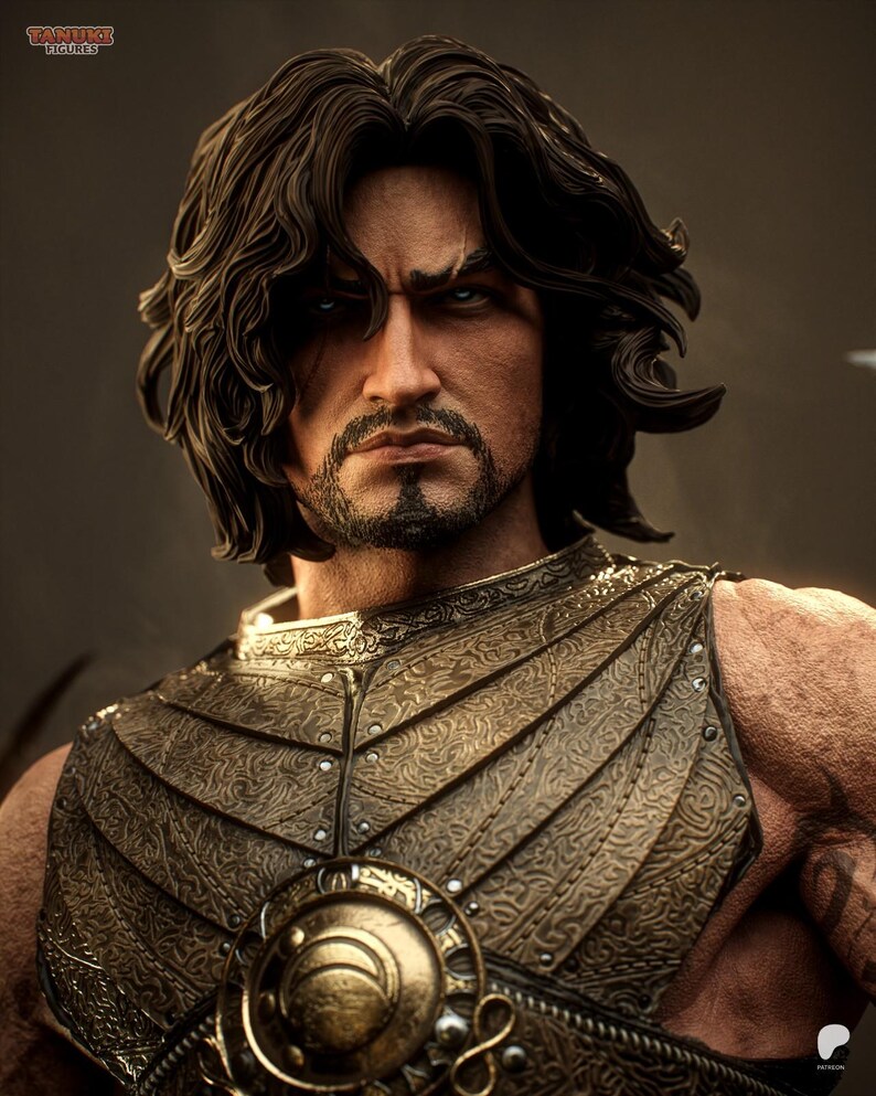 Prince of Persia Fan Art Resin Figure – 1/8 1/6 Scale Unpainted Statue | Collector Gift image 8