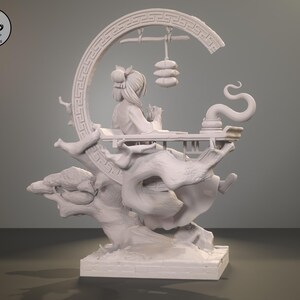 Maomao Apothecary Diaries Resin Figure – 1/8 1/6 Scale 3D Printed Fan Art Statue | Collector Gift image 7