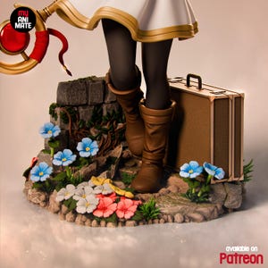 Frieren: Beyond Journey's End Resin Figure – 1/8 1/6 Scale 3D Printed Fan Art Statue | Collector Gift image 6
