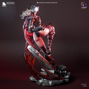Malice Die unsichtbare Frau — Wunder | 1/8 bis 1/6 Harz Figur | Unbemalt oder Handbemalt | 3D gedruckte Fan Art | Sammler Geschenk Bild 4