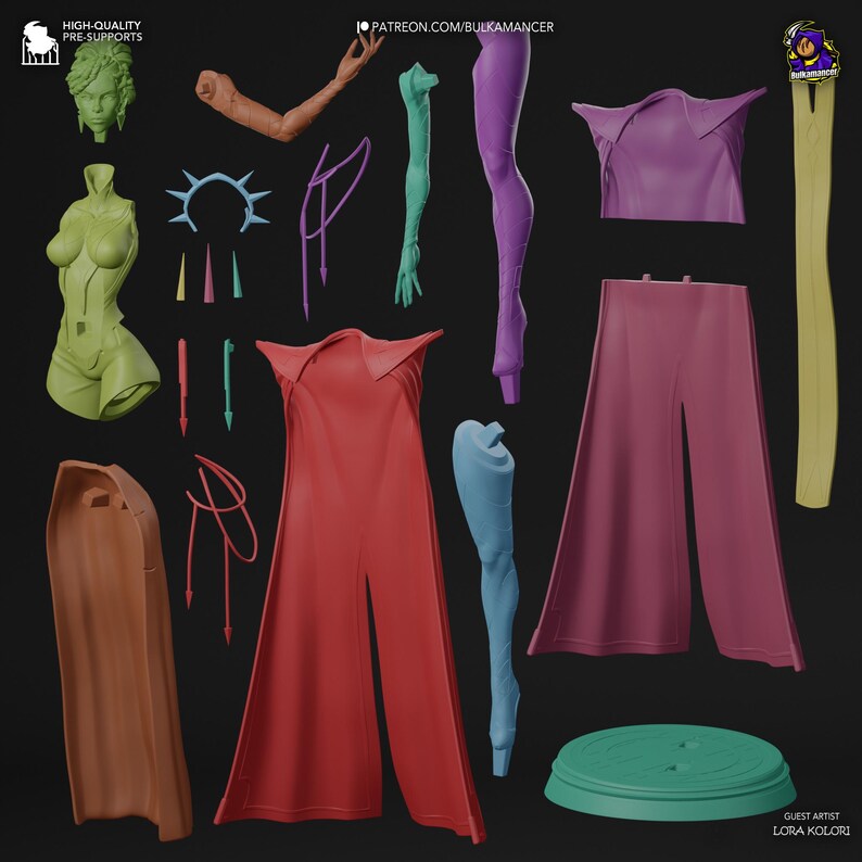 Mel — Arcane / League of Legends | 1/8 1/6 Scale Resin Figure | Unpainted or Hand-Painted | 3D Printed Fan Art | Collector Gift image 2