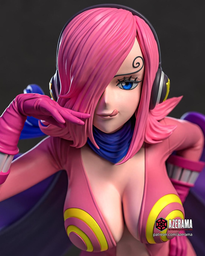 Vinsmoke Reiju One Piece Resin Figure – 1/8 1/6 Scale 3D Printed Fan Art Statue | Collector Gift image 1