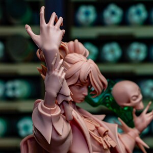 Graves — Deadlock | 1/8 1/6 Scale Resin Figure | 3D Printed Fan Art | Unpainted Garage Kit | Collector Gift image 10