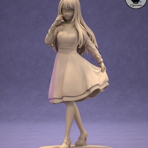 Akane Kurokawa Oshi No Ko Resin Figure – 1/8 1/6 Scale 3D Printed Fan Art Statue | Collector Gift image 9