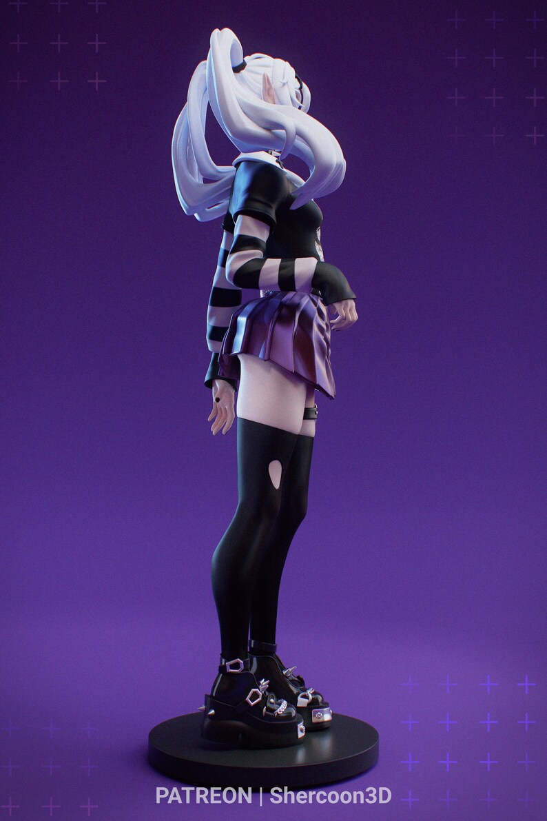 Frieren: Beyond Journey's End Resin Figure – 1/8 1/6 Scale 3D Printed Fan Art Statue | Collector Gift image 4