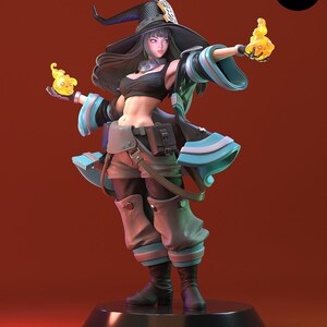 Maki Zenin Jujutsu Kaisen Harzfigur - 1/8 1/6 3D gedruckte Statue | Sammler Geschenk Bild 6