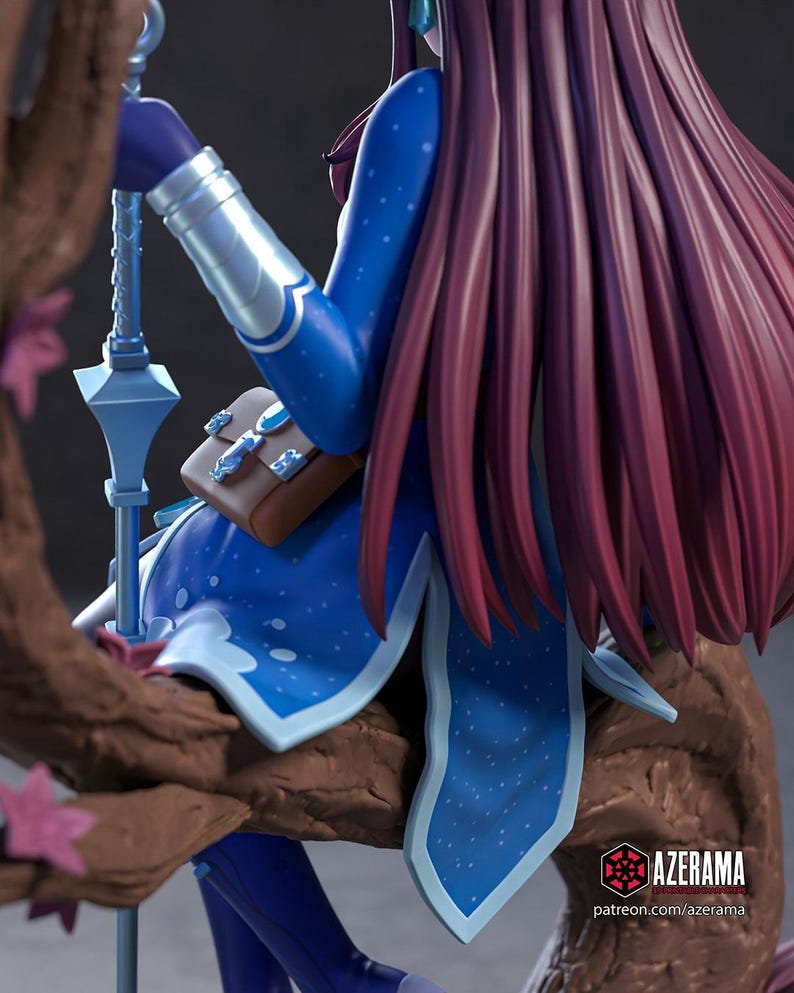 Aoi Haruka Original Character | 1/8 1/6 Scale Resin Figure | Unpainted or Hand-Painted | 3D Printed Fan Art | Collector Gift image 6