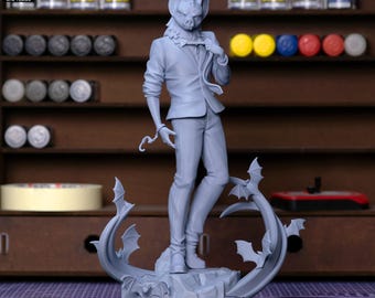 Sonar Dispatch / Figura de resina a escala 1/8 o 1/6 / Sin pintar o pintada a mano / Arte de fans impreso en 3D / Regalo de coleccionista