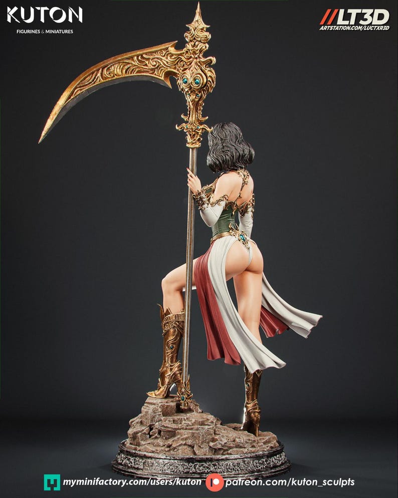Luneth — FF III | 1/8 1/6 Scale Resin Figure | Unpainted or Hand-Painted | 3D Printed Fan Art | Collector Gift image 5