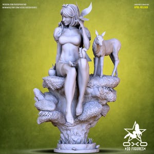 Snow White | 1/8 1/6 Scale Resin Figure | Unpainted or Hand-Painted | 3D Printed Fan Art | Collector Gift image 10