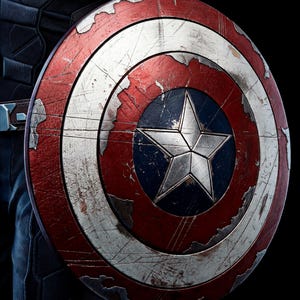Captain America — Marvel | 1/8 1/6 Scale Resin Figure | 3D Printed Fan Art | Unpainted Garage Kit | Collector Statue | Collector Gift afbeelding 4