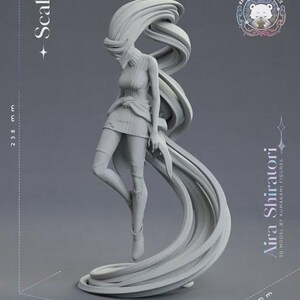 Lot Dan — Mixte (Kumakami) | Figurine en résine à l'échelle 1/8 1/6 | Non peint ou peint à la main | Fan art imprimé en 3D | Cadeau de collection image 10