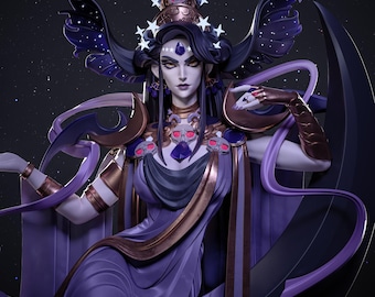 Nyx — Hades | 1/8 1/6 Scale Resin Figure | Unpainted or Hand-Painted | 3D Printed Fan Art | Collector Gift