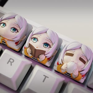 Frieren — Frieren: Jenseits des Wegs | 1/8 bis 1/6 Harz Figur | Unbemalt oder Handbemalt | 3D gedruckte Fan Art | Sammler Geschenk Bild 2