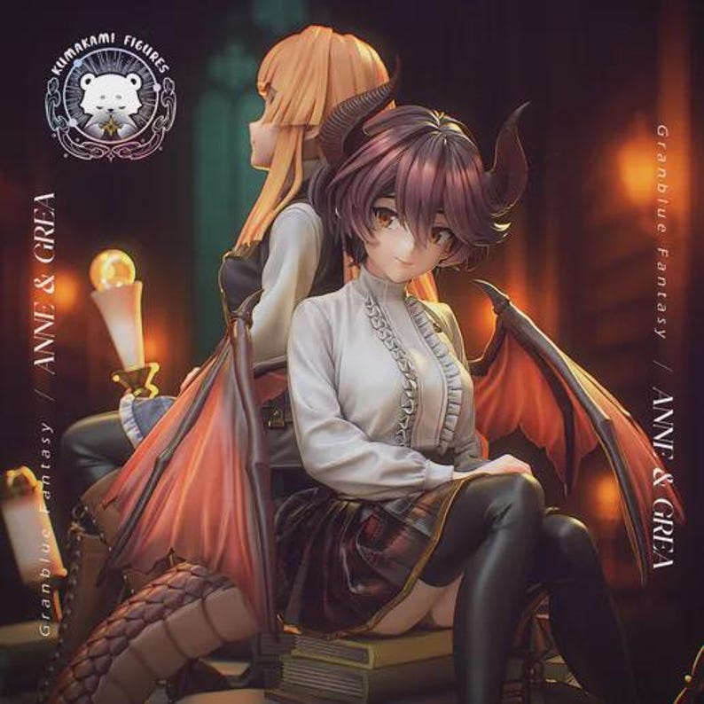 Grea — Granblue Fantasy | 1/8 1/6 Scale Resin Figure | Unpainted or Hand-Painted | 3D Printed Fan Art | Collector Gift image 5