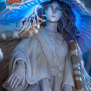 Ranni the Witch — Elden Ring | 1/8 1/6 Scale Resin Figure | Unpainted or Hand-Painted | 3D Printed Fan Art | Collector Gift imagen 1
